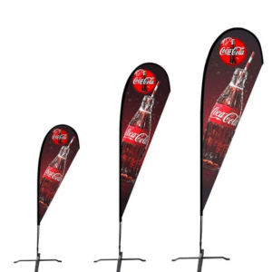 Teardrop Flag – Beachflag in Druppelvorm