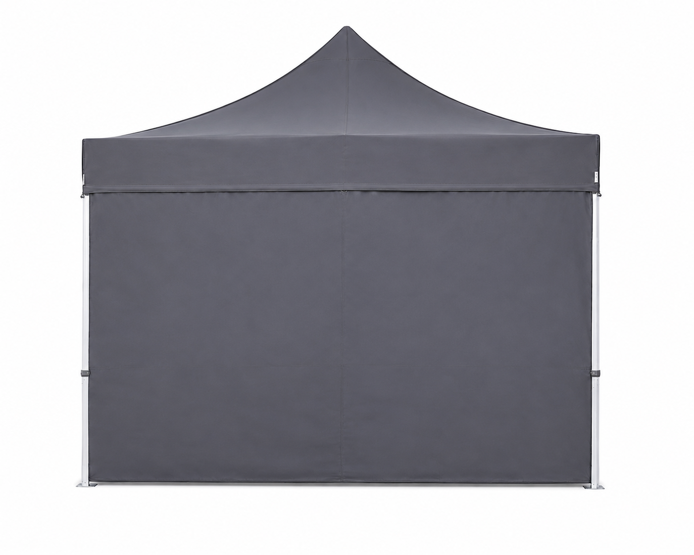 Partytent grijs achterzijde